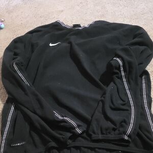 Nike Black Pullover with White Detailing